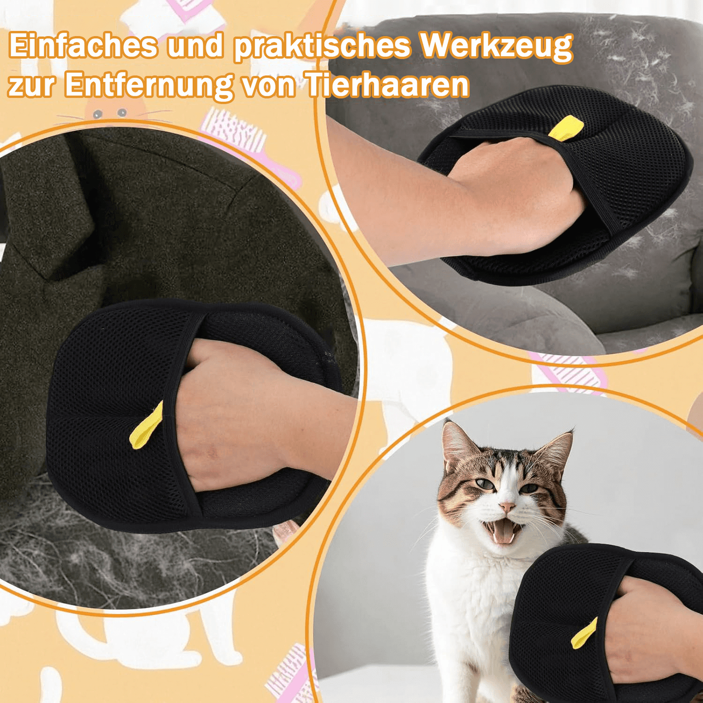 ✨Last Day Promotion 49% OFF - Pet hair remover Electrostatic gloves